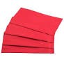 Dinner Napkin 2 PLY RED 1/4 Fold Top Choice (1000)
